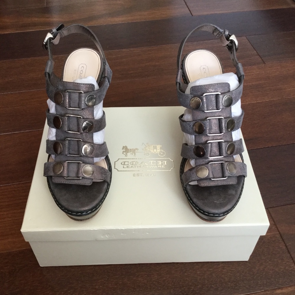 Coach “Mallorie” Wedges